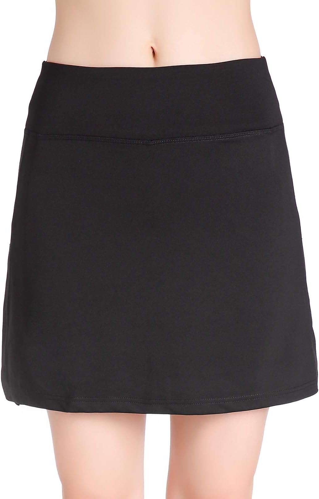 Annjoli Womens Athletic Skirt for Tennis Golf Running Workout Sports Gym, with Pockets