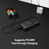 j5create Dual HDMI to USB-C Capture Card 1080p 60Hz Live Video Audio PD 60W view 5