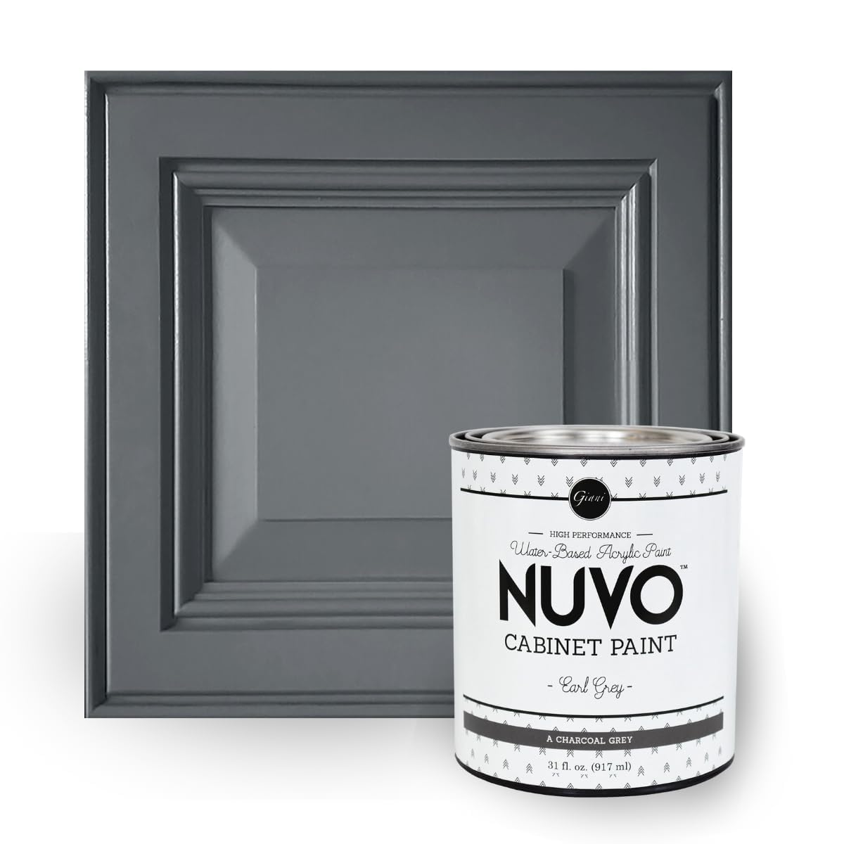 Nuvo Cabinet Paint, Earl Grey (Quart) Image