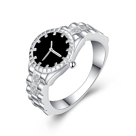 Meigold Watch Ring Männer und Frauen Universal Kreative Ringe Legierung