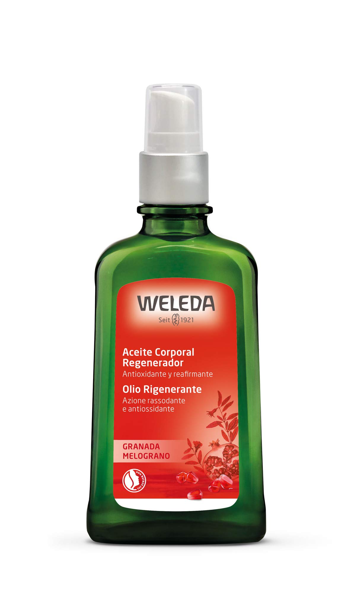 Weleda body oil, pomegranate, 100 ml