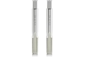 MOTOALL 9/16-20 TPI Right & Left Hand Thread Tap HSS for Bike Crank Repair