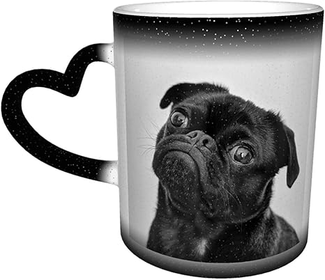 Amazon Co Jp かわいい 黒 パグ 犬 マグカップ 変色カップ コーヒーカップ 魔法カップ 温感変色 おしゃれ セラミック 耐熱 耐冷 大容量 男女兼用 330ml ホーム キッチン Amazon Co Jp かわいい 黒 パグ 犬 マグカップ 変色カップ コーヒーカップ 魔法カップ 温感変色 おしゃれ セラミック 耐熱 耐冷 大容量 男女兼用 330ml ホーム キッチン