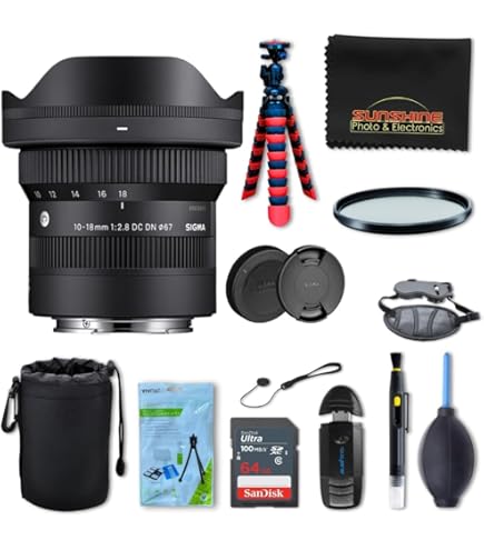 Amazon.com : Sony SEL1018 10-18mm Wide-Angle Zoom Lens (Renewed