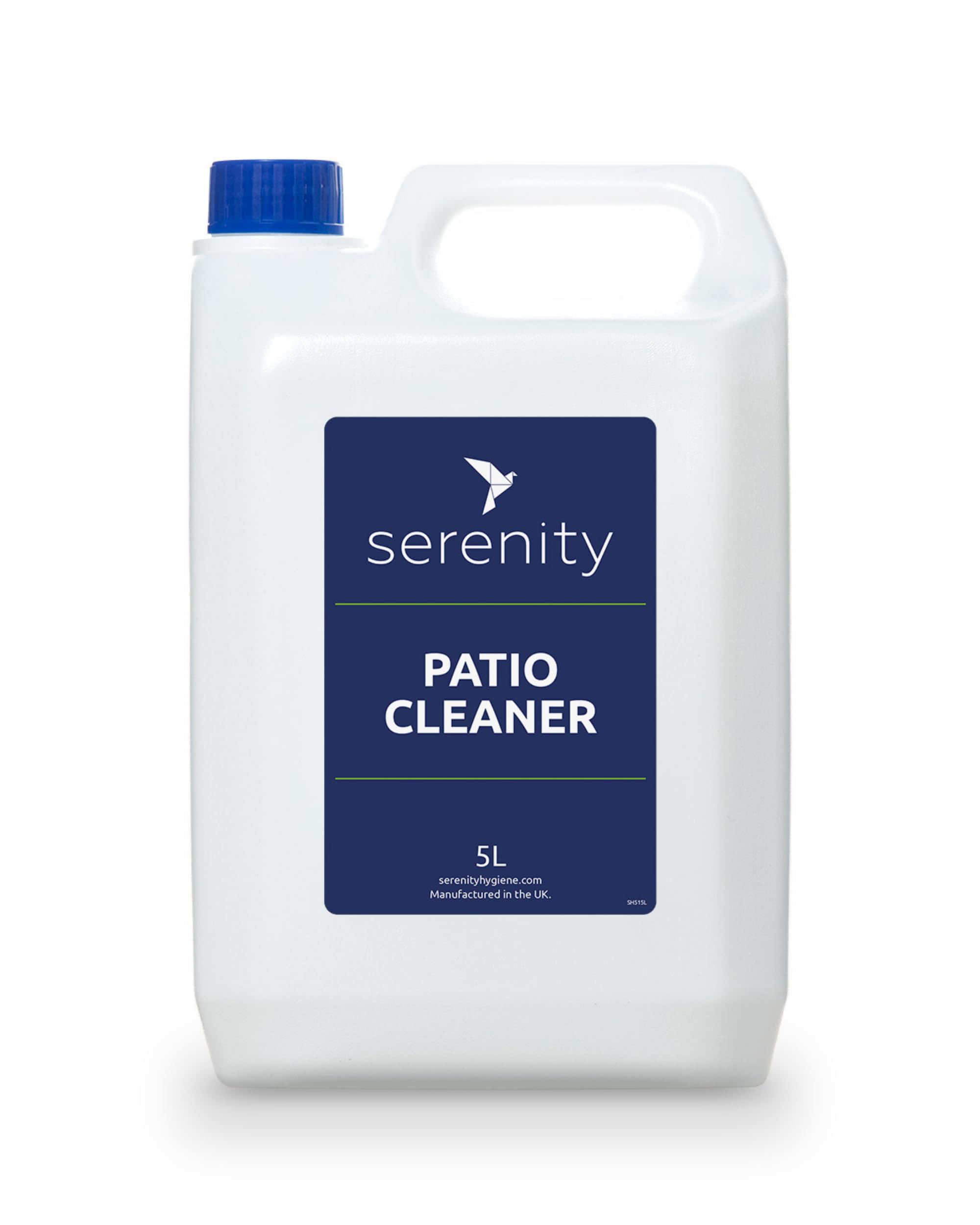Patio Cleaner - Ready to Use, No Dilution or Scrubbing Needed, No bleach or harsh chemicals, removes algae and prevents re growth for months after (5 Litre Pack of 1)