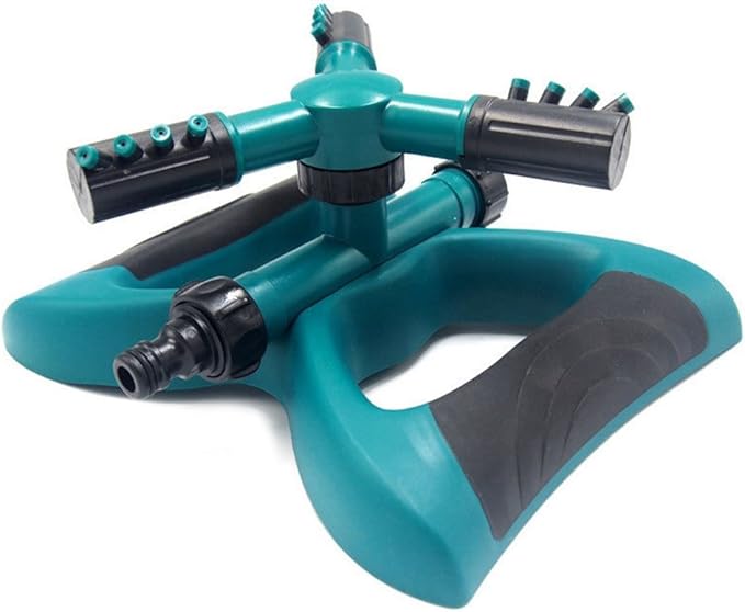 Lawn Sprinkler, FOME 360 Degree Automatic Rotating Garden Hose Sprinklers Adjustable Series