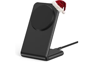ENYNEO Mag.Safe Charger - iPhone Charger Stand, Fast Magnetic Wireless Charger for iPhone 17/16/15/14/13/12 Series - Black