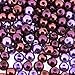 Beads Direct USA's Small Round Glass Pearls 6mm Beads Mix, 200pcs - Purple Passion Mix (mix of purples)