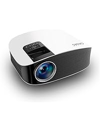 Portable Projector - 3500 LUX LED Full HD Video Projector 200" Big Display Projector Support 1080P HDMI VGA AV USB MicroSD for Home Entertainment, Party and Games
