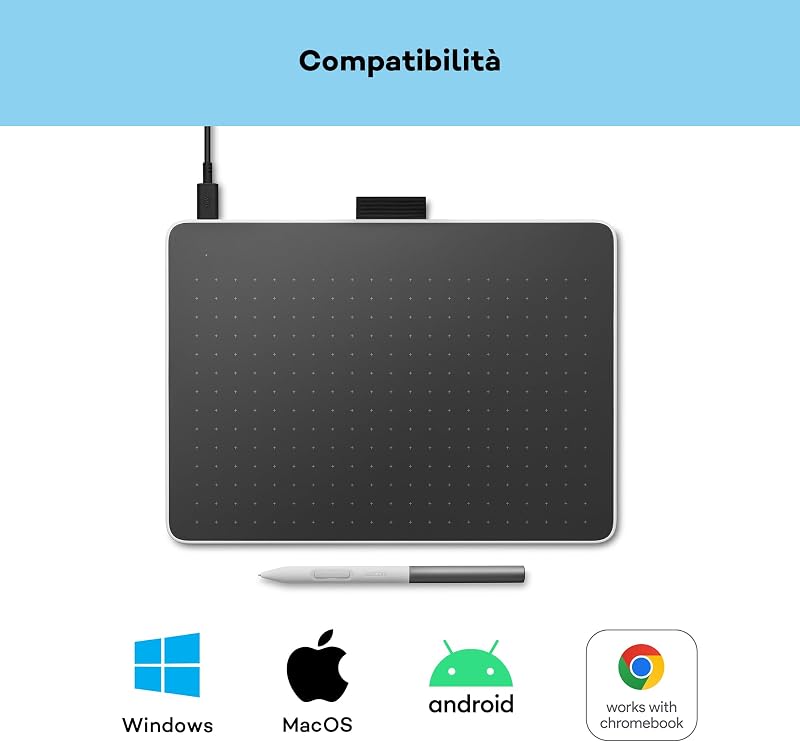 One Medium, Tavoletta grafica, incl. penna senza batteria