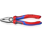KNIPEX 03 02 180 Comfort Grip Combination Pliers, 7.25-Inch