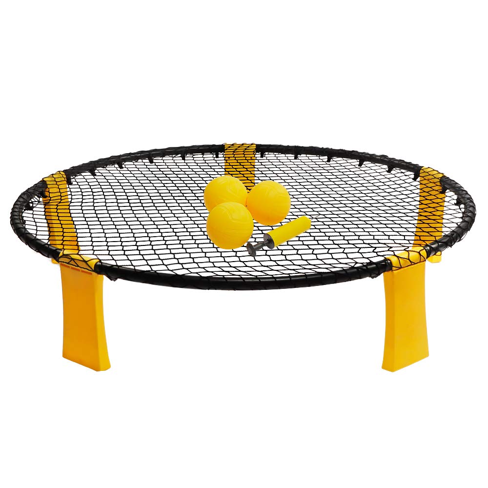 Portzon 3 Ball Kit - Includes Playing Net, 3 Balls, Drawstring Bag, Rule Book