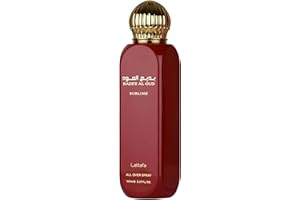 Lattafa Bade'e Al Oud Sublime – Fruity, Floral, Ambery, Oud – All Over Spray Long-Lasting Fragrance for Unisex, 5.07 Ounce / 150 ml