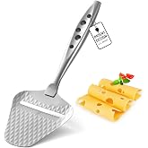Monaco+ Premium Cheese Slicer, Stainless Steel Cheese Plane, Non-Stick | Effortless Slicing for All Cheese Types, Ergonomic Handheld Cheese Cutter, Quilted Pattern Reduces Resistance