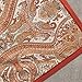Maison d' Hermine Placemats Set of 4 100% Cotton Washable Cloth Place Mats, Reusable Table Mats for Kitchen Dining Decoration, Party, Wedding, Restaurant (Kashmir Paisley, 13