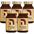 NatureMedic Fucoidan 3-Plus Brown Seaweed Immunity Supplement with Three Types of High Purity Fucoidan Organic Mekabu Fucus Mozuku Agaricus Made in Japan (Vegetable Capsule, 5 Bottles)