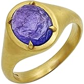 Bony Levy 18K Yellow Gold Tanzanite Iris Solstice Ring
