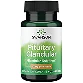 Swanson Raw Pituitary Glandular 80 Milligrams 60 Capsules