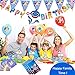 Baby Shark Party Supplies 117PCS Shark Party Decorations for Kids Birthday Party Decorations,Shark Party Favors Birthday Party Supplies for Boys Girls Kids,Includes tableware Kit Serves 10 Guest