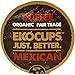 EKOCUPS Mexican Organic Fair Trade Gourment Hot or Iced Coffee Single Serve Cups For Keurig K Cup Brewer, 40 Count