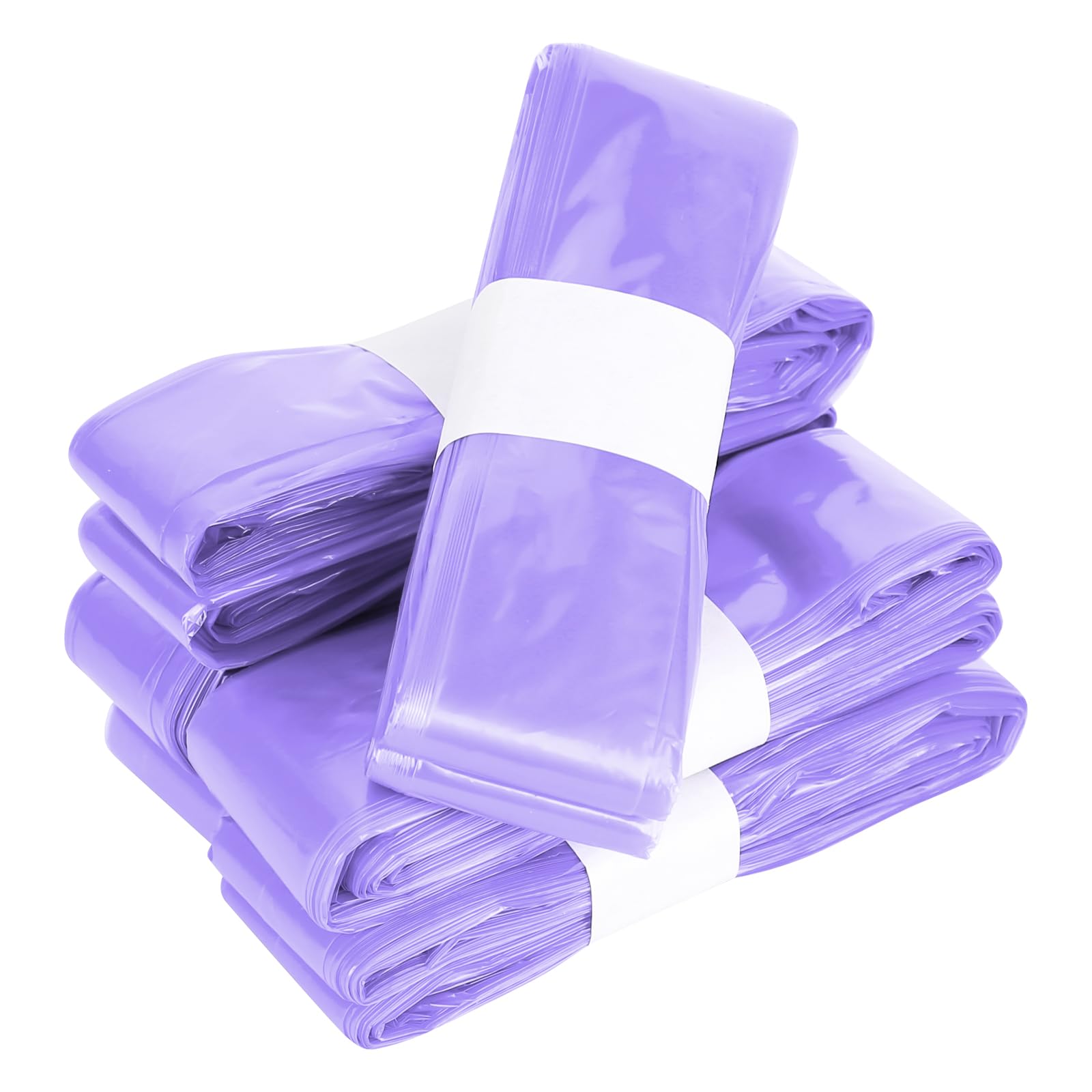 4pcs Nappy Bin Refills Diaper Pail Refill Bags Set Diaper Disposal Systems Extra Thick Anti-Odor Antibacterial Multilayer Film（Purple）