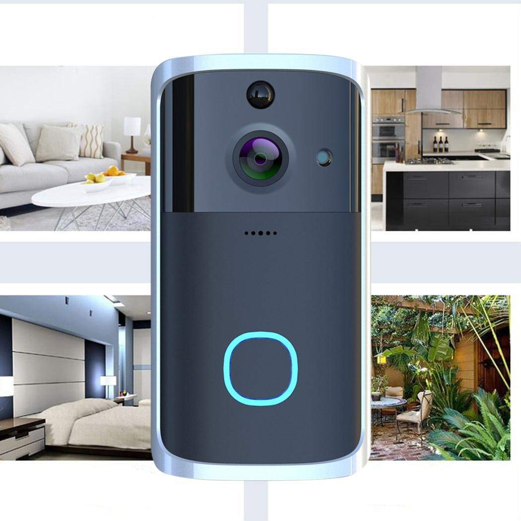 Pinsparkle Visual WiFi Doorbell Intelligent Electronic Surveillance Camera Anti-Theft Household Kits