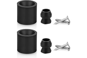 Ahuliao Trailer Door Holder Kit Low Profile Rubber Door Holder Bumper Fits RV Trailer - 2 Set