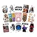 Star Wars The Force Awakens Temporary Tattoos (Set of 15 Sheets) (Includes BB-8, Finn, Rey, and Kylo Ren)