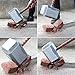Gmasking 2017 Norse Mythology Metal Viking God Solid Adult Hammer Base Real Size Weapon Props