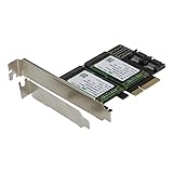 Sedna - PCIe Dual mSATA SSD Raid Adapter with 2