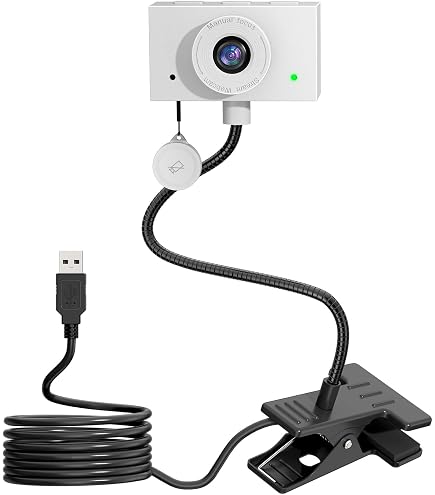 1080P Webcam with Microphone,HD Webcam for PC,95°FOV Computer