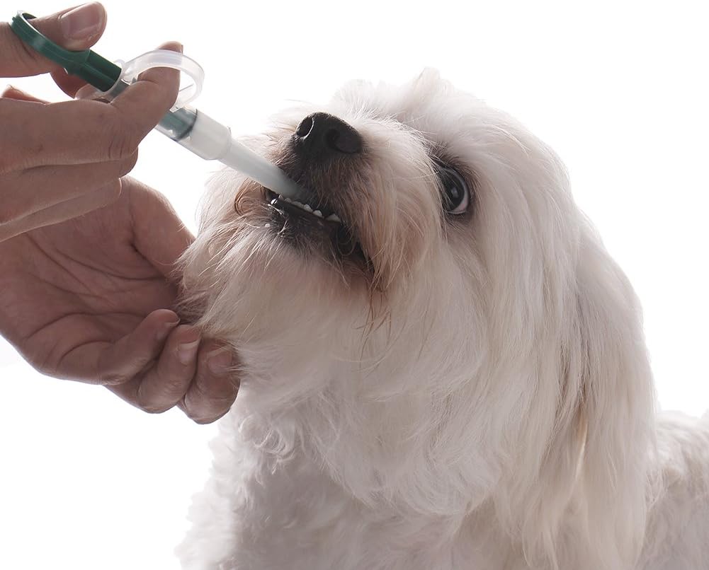 Lance Pilule Seringue Distributeur De Medicament Comprime Avec Un Embout Doux Pour Animal Domestique Chien Chat Chaton Amazon Fr Animalerie