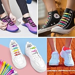 Yefored Lazy Elastic Shoelaces For Adults And Kids