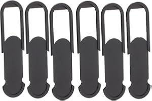 Amaezorx 6Pcs Laptop Camera Covers Privacy Slider - Webcam Hider with Adhesive for MacBook, Laptops, Tablets, PC & Smartphone