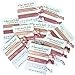10-Pack of Hair Tie Cards - Bachelorette Party and Wedding Shower Proposal Gifts for Bridesmaids, Team Bride, Bride Tribe (Blush & Gold (Tribe))