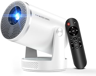 【Autofokus】 Magcubic Mini Beamer 4K HY320pro,Native 1080p 400 ANSI