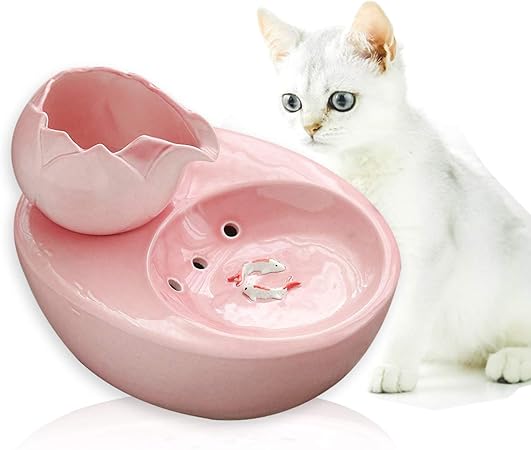 easy clean cat water fountain