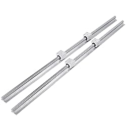 Happybuy 2PCS Linear Rail SBR20-1200mm, Linear