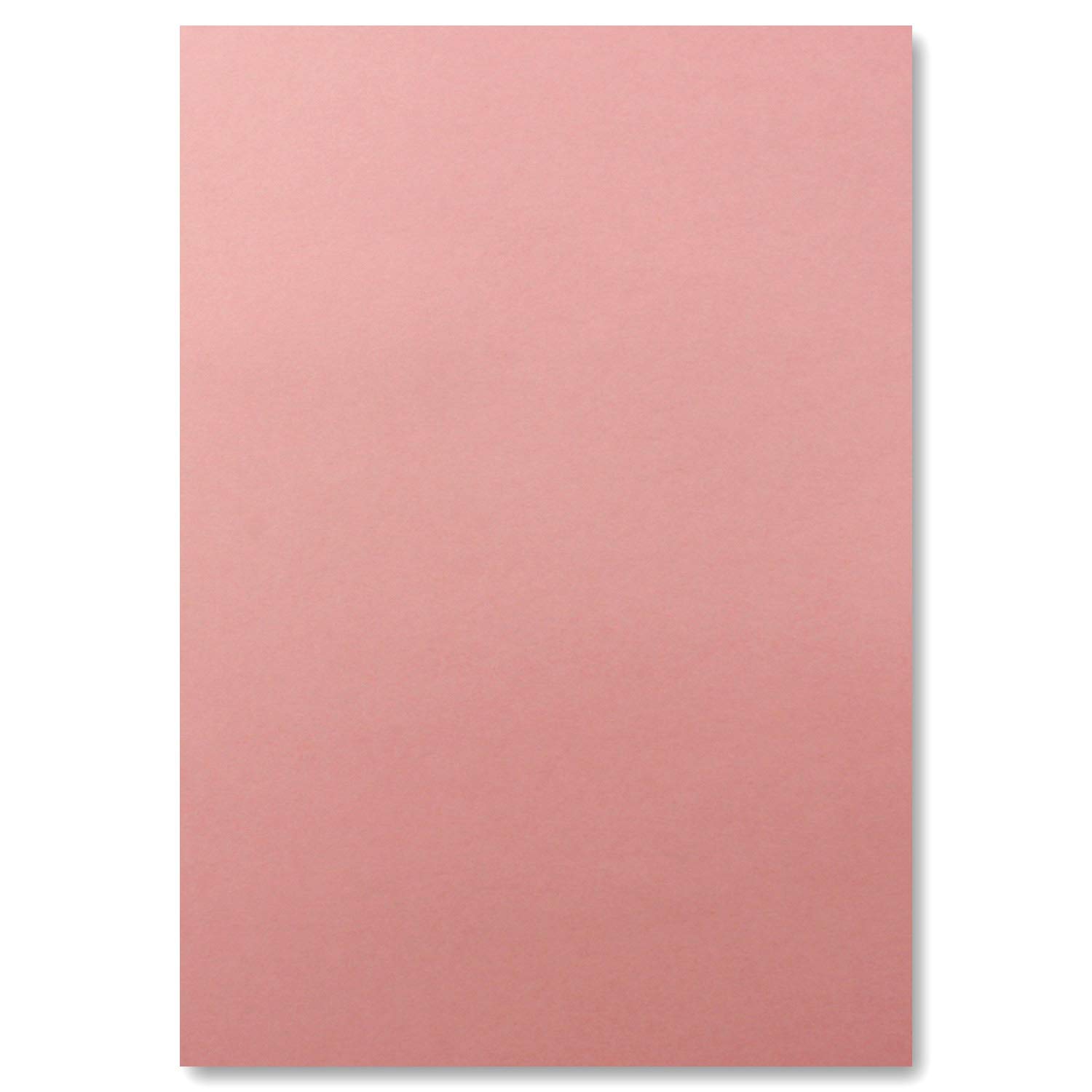 100x DIN A4 paper - old pink (pink) - 110 g m² - 21 x 29.7 cm - writing paper, craft paper, construction paper, letterhead — image 1