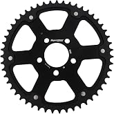 Supersprox Stealth Sprocket Blk for Harley 530 Pitch 2.21 Bore 5 Bolts | OEM replacement, for powersports vehicles, RST-7081-51-BLK