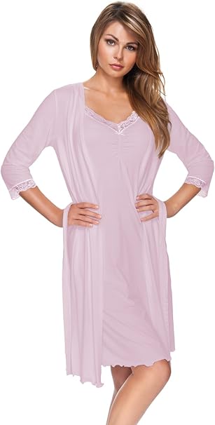 E Femme Robe De Chambre Femme Amazon Fr Vetements Et Accessoires