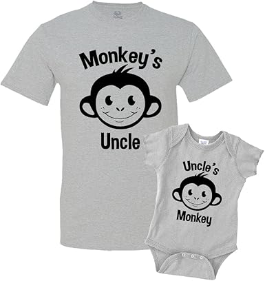 uncle and baby matching shirts
