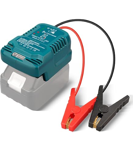 Jumper Cable Clamps Kit, 18V 6.56Ft 8AWG Jumper UK