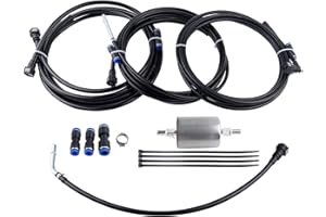 MUCO Nylon Fuel Line kit FL-FG0053 Compatible for Chevrolet GMC Silverado Sierra 1500 2500 3500 4.8L 5.3L 6.0L 8.1L Engine 1999 2000 2001 2002 2003