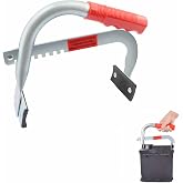 Heavy Duty Battery Carrier,Ergonomic&amp;Adjustable 4.5 to 7.5 Inch Battery Hold Down Kit,Car Battery Carrier Tool with Rubberized Non-Slip Mounting Feet for Battery Holdling