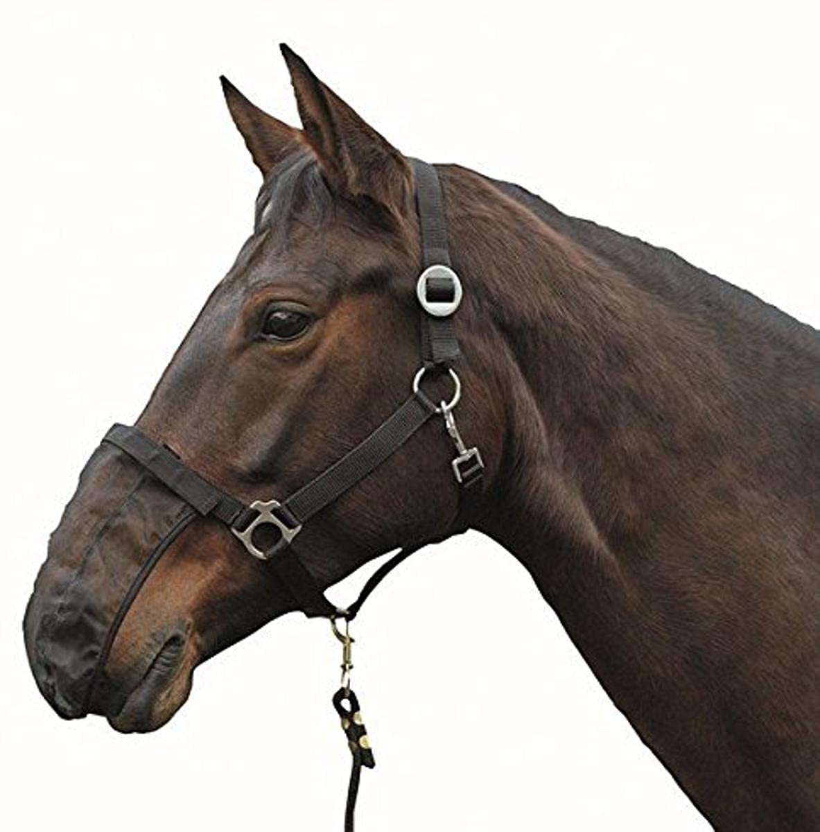 HKM Horse Pony Care Nose Net 3pcs Set Control Head Shaking Flies Biting Insects