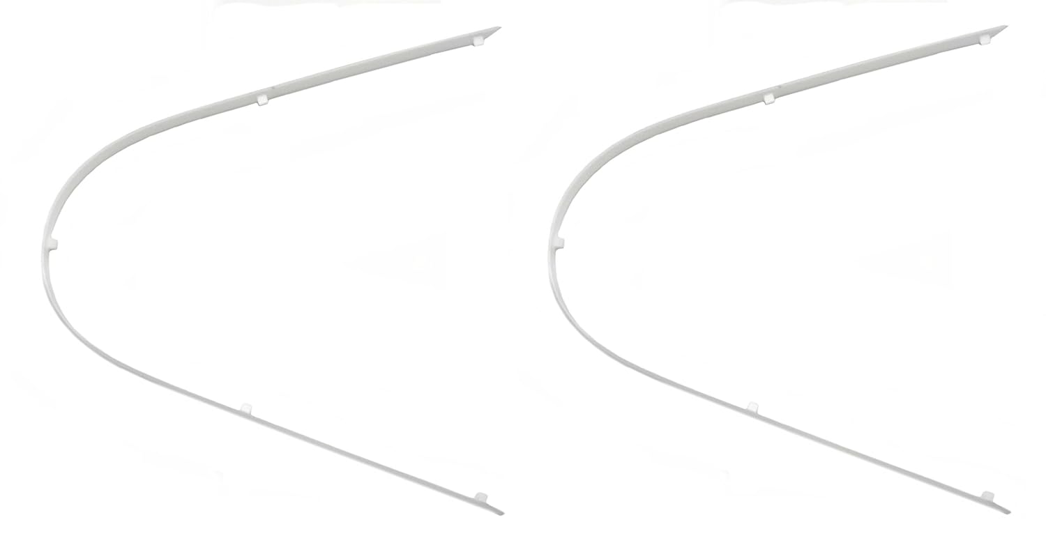 Dryer Front Glide Strip 2 Pack for Frigidaire, AP5650542, PS5574052, 137513300
