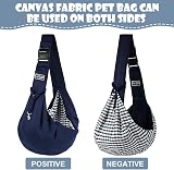 Adiwo Dog Carrier Bag Sling Small Medium Dogs Cats Adjustable Shoulders view 4