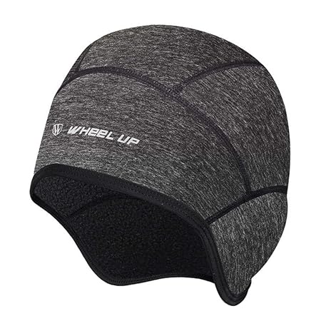 SZSMD Skullcap Helmmütze Herren und Damen, Winddicht Bike Warm Cap, Thermal Helm-Unterziehmütze Atmungsaktive Mütze, Running 