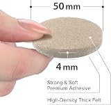 X-Protector Felt Furniture Pads 24 pcs 50mm Premium Floor Protectors view 2